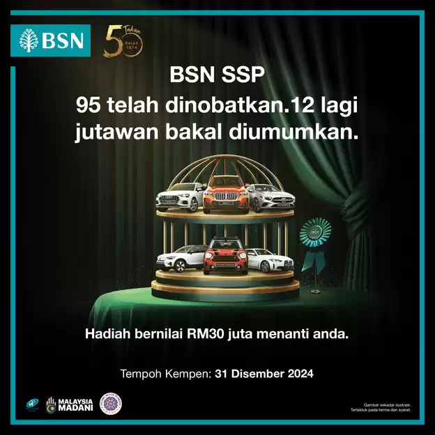 tarikh cabutan ssp bsn