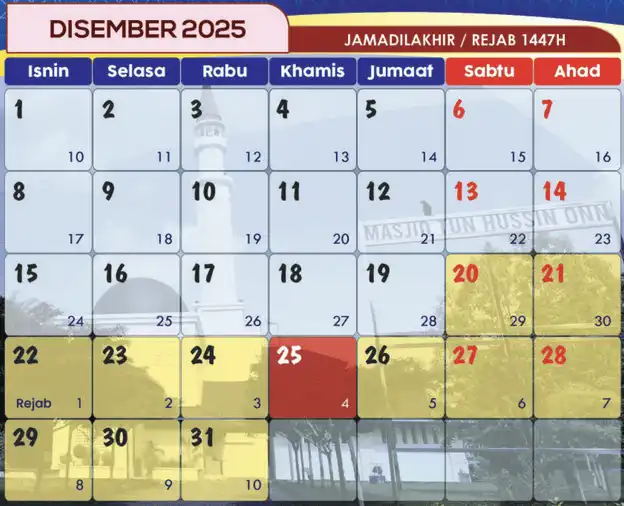 kalendar-islam-2025-disember.